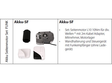 Akku-Seitenmotor-Set-Funk